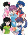 The girls of Ranma...